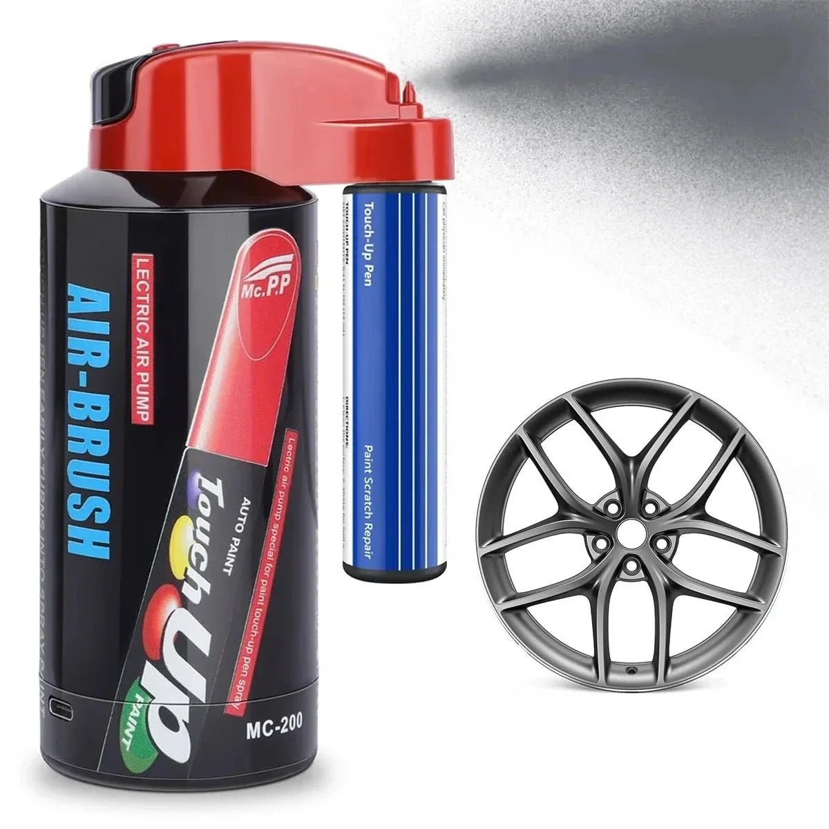 Wheel Rims Touch Up Paint Electric Sprayer Repair Kit for Tesla 3/Y/S/X