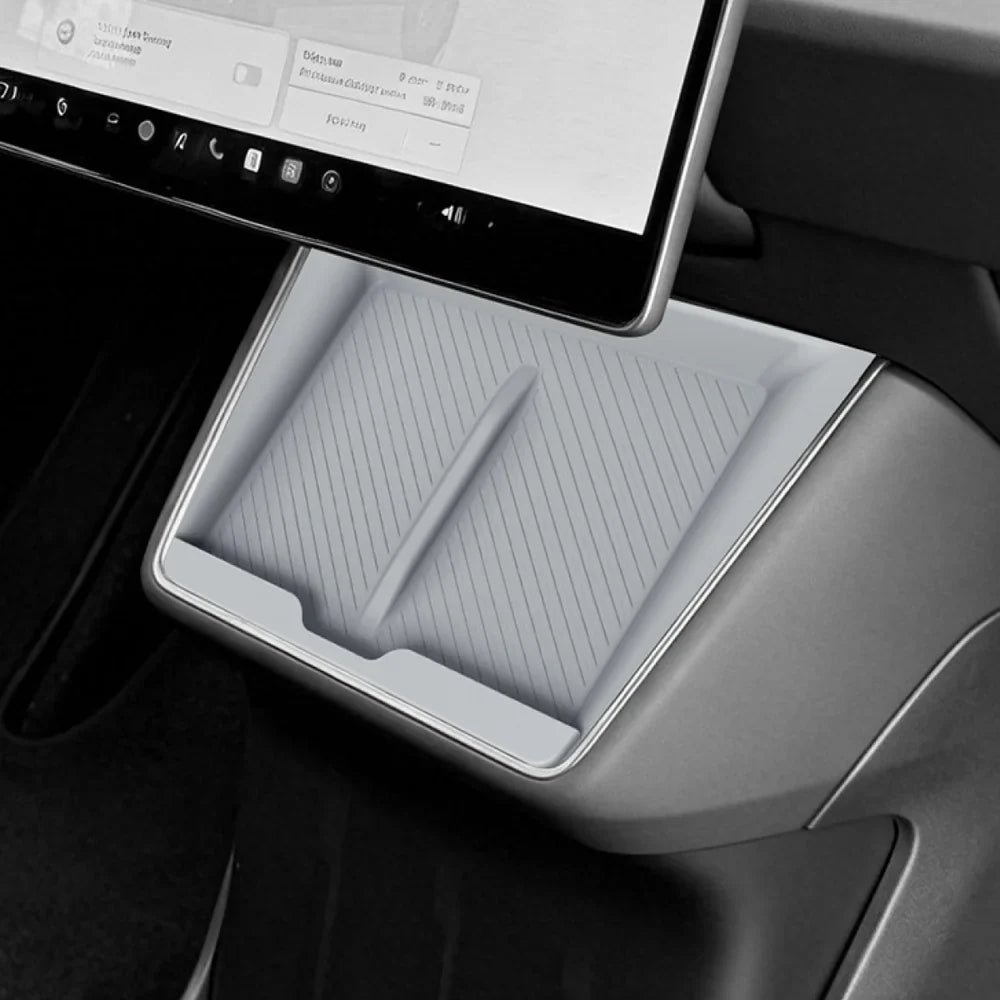 Wireless Charging Silicone Mat Protector for Tesla Model Y Standard 2026+