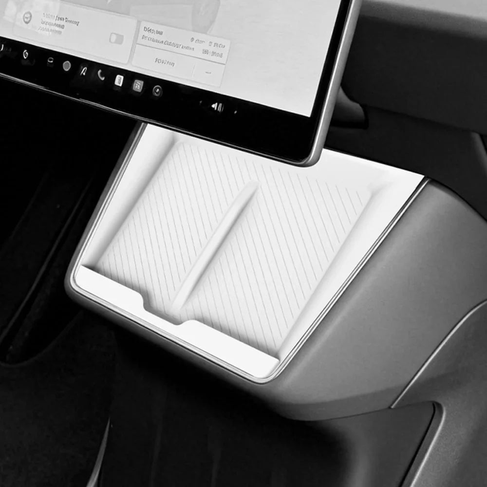 Wireless Charging Silicone Mat Protector for Tesla Model Y Standard 2026+