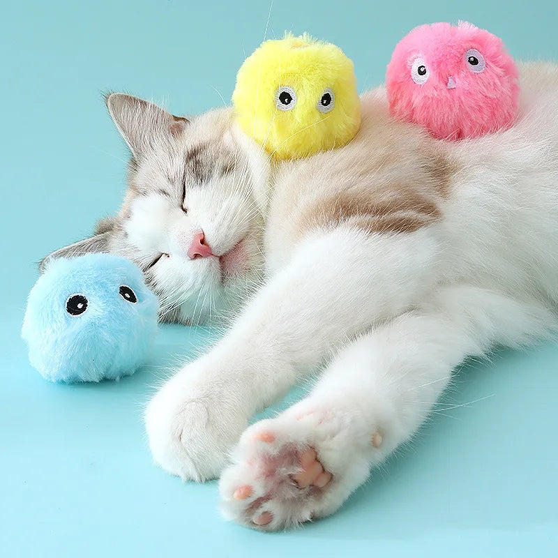 Interactive Sound Cat Ball Toy