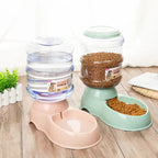 Large Capacity Pet Feeder & Water Bowl