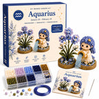 12 Zodiac Signs DIY Beaded Garden Craft Kit