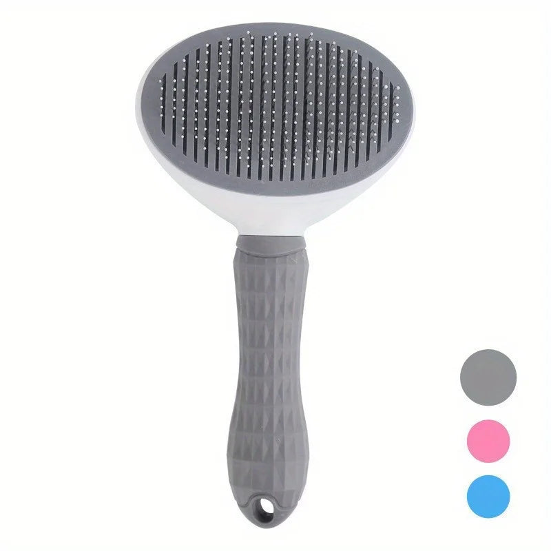 Self-Cleaning Pet Slicker Brush