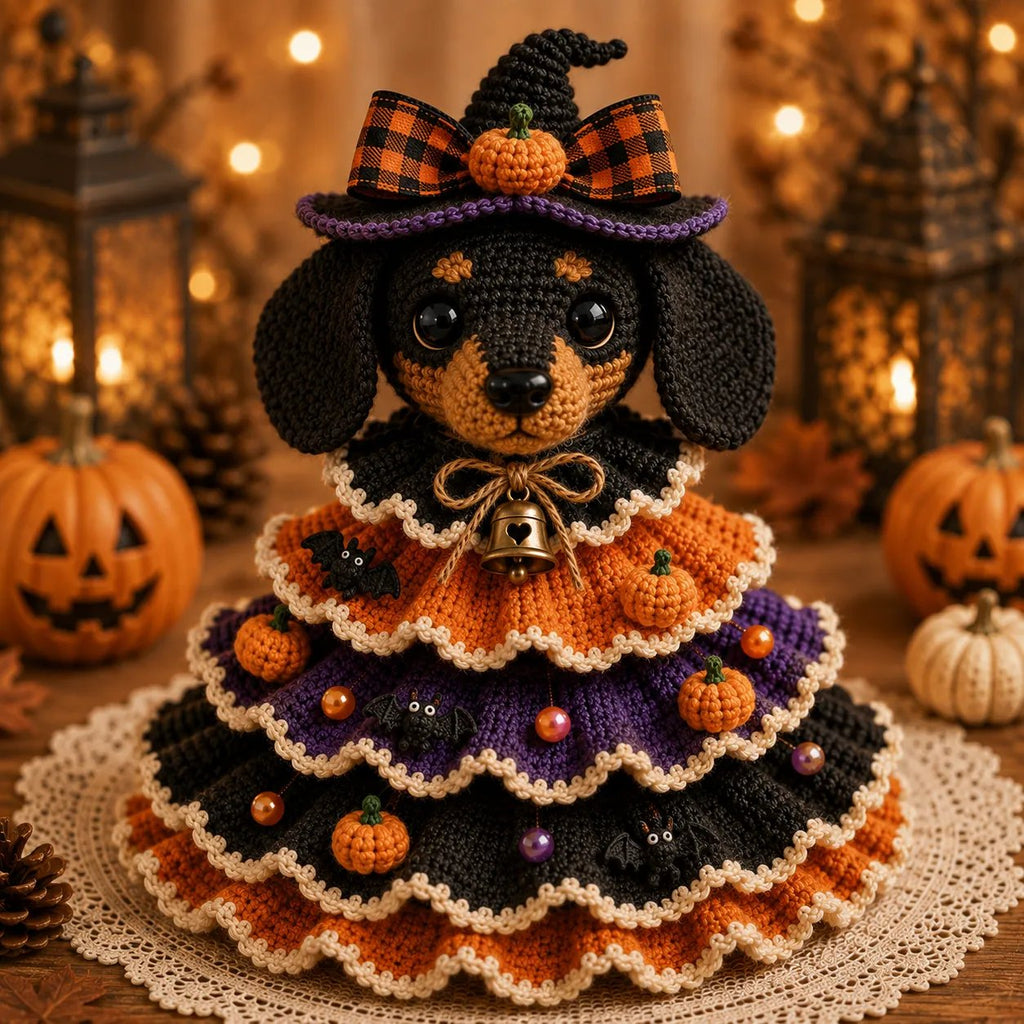 Halloween Crochet Tabletop Decor DIY Kit