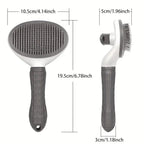 Self-Cleaning Pet Slicker Brush