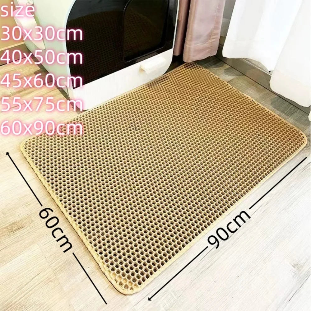Miroken Double-Layer EVA Cat Litter Mat