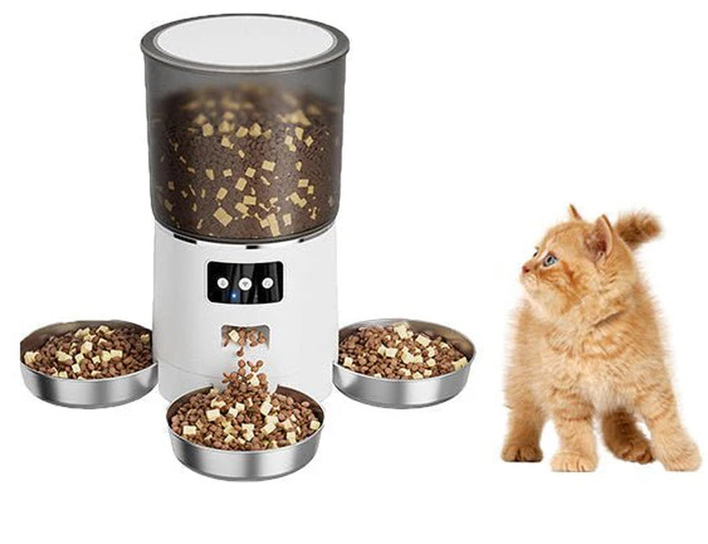 HEYBO 3-Bowl Automatic Cat Feeder