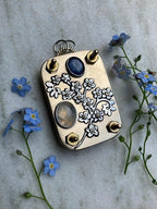 Miroken | Mini Flower Press | Compact Botanical Keepsake Maker | Portable Craft Tool