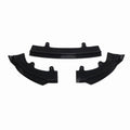 ABS 3-Piece No-Drill front bumper lip spoiler for Tesla Model Y Juniper 2025+