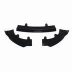 ABS 3-Piece No-Drill front bumper lip spoiler for Tesla Model Y Juniper 2025+