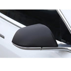 ABS Black Carbon Fiber Mirrors Cap For Model 3 (Carbon Fiber Pattern ABS) (1 pair) (2017+)