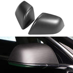 ABS Black Carbon Fiber Mirrors Cap For Model 3 (Carbon Fiber Pattern ABS) (1 pair) (2017+)