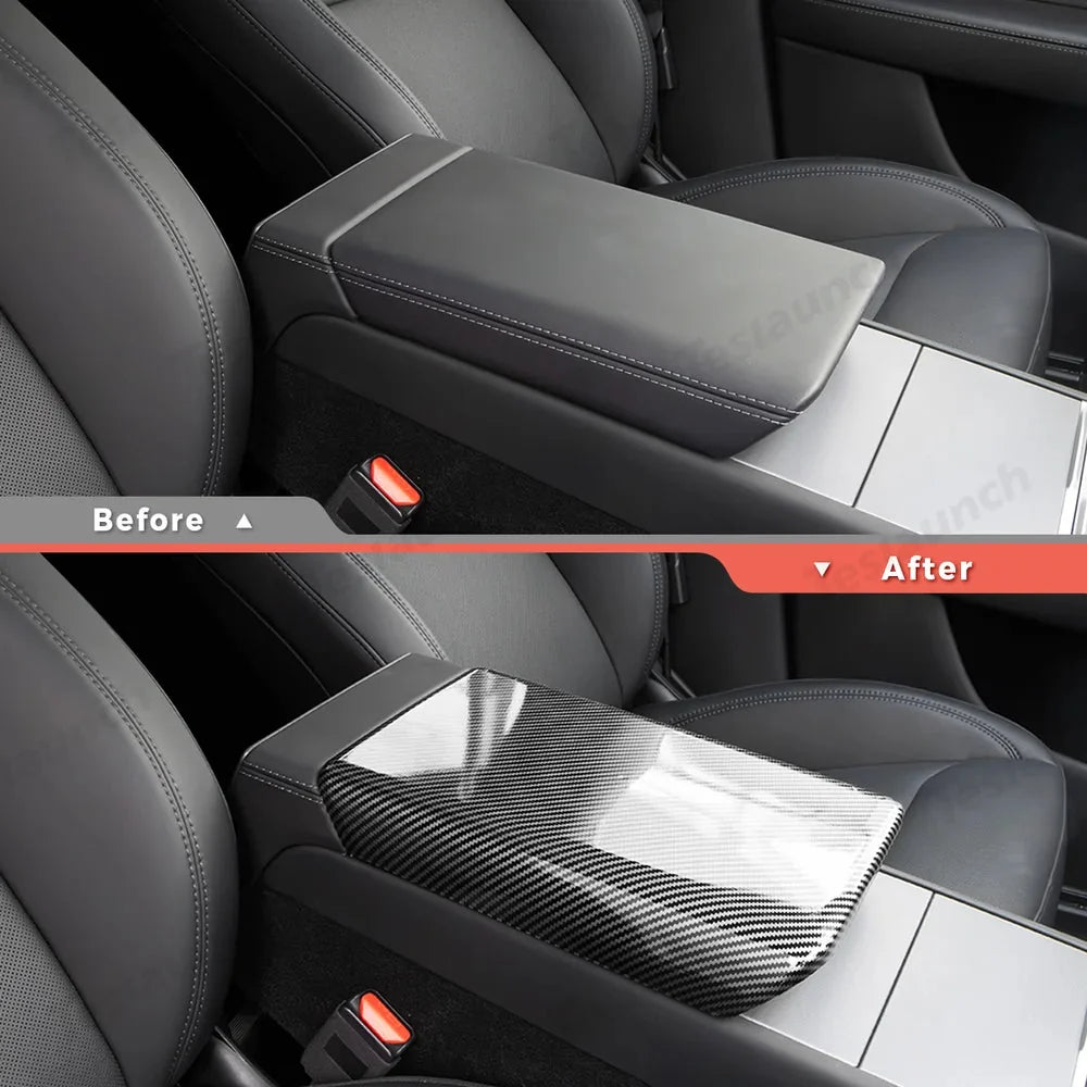 ABS Center Console Armrest Cover for Tesla Model Y Juniper 2025+