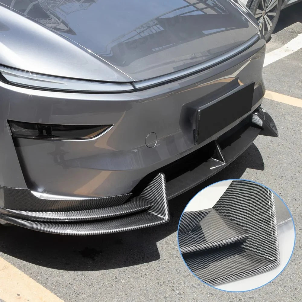 ABS Front Bumper Lip Spoiler for Tesla Model Y Juniper 2025+