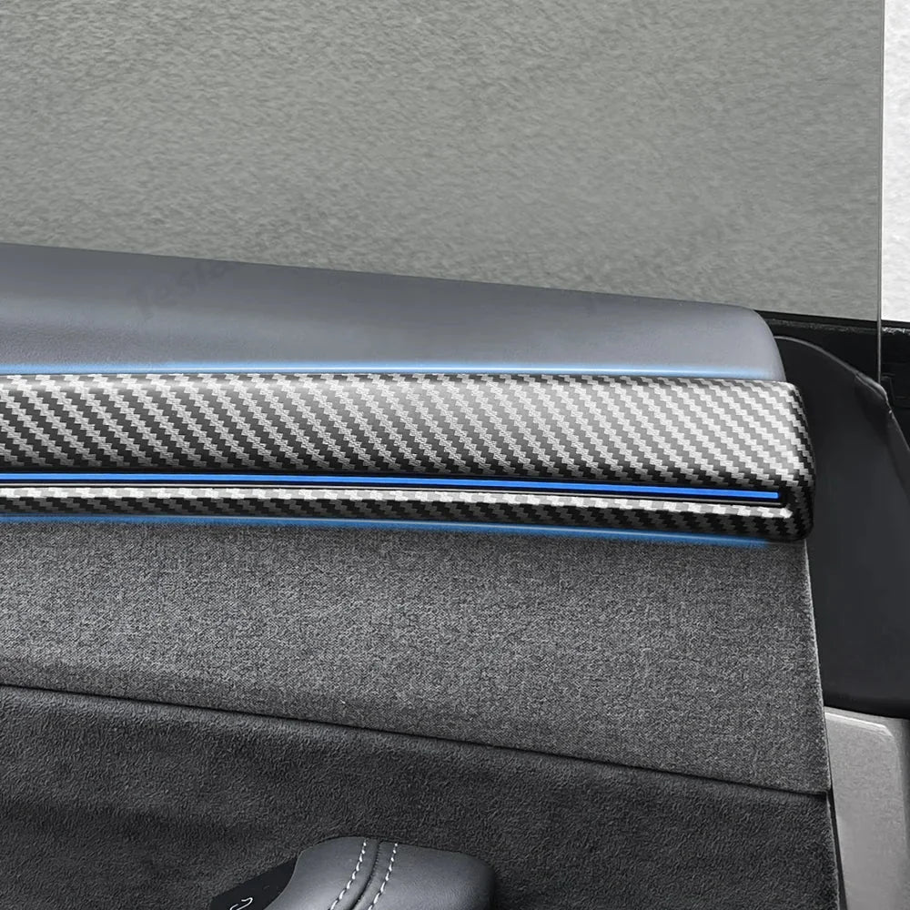 ABS Interior Door Panel Upper Trim Covers (4PCS) for Tesla Model Y Juniper 2025+