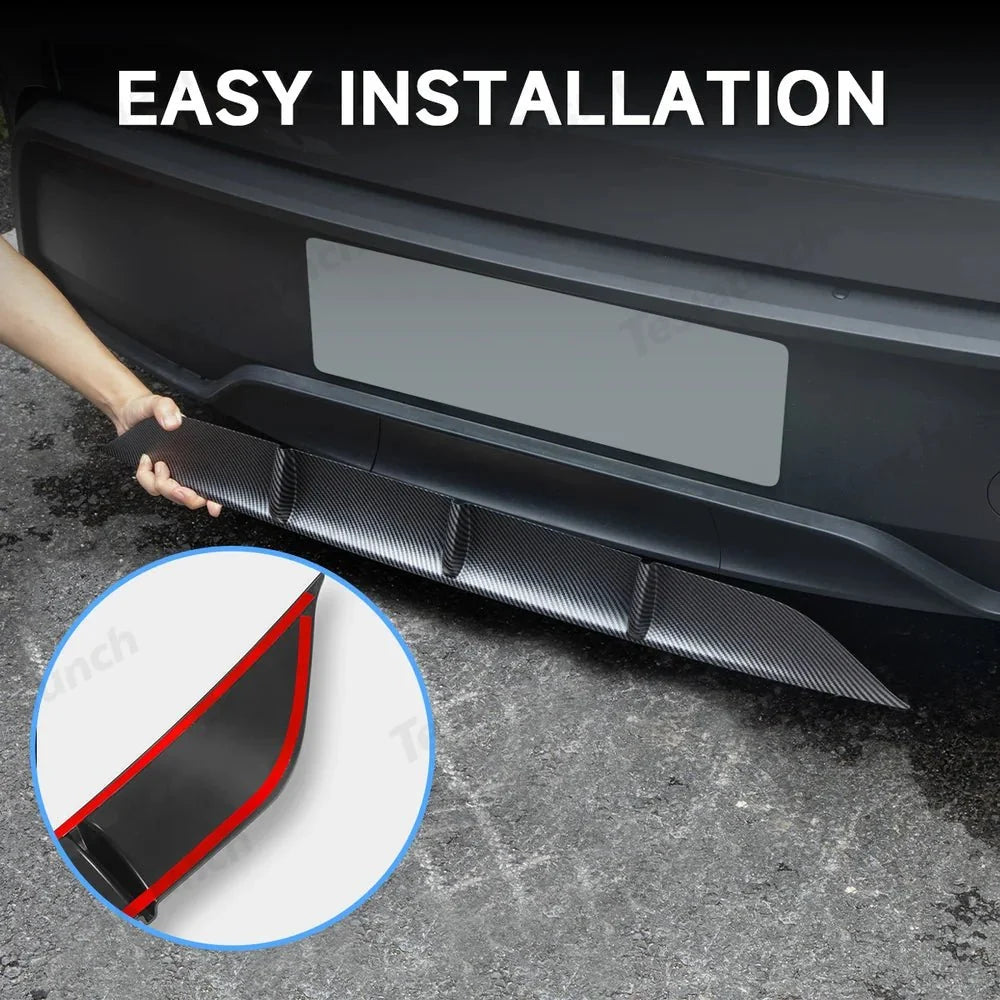 ABS Rear Bumper Lip Spoiler for Tesla Model Y Juniper 2025+