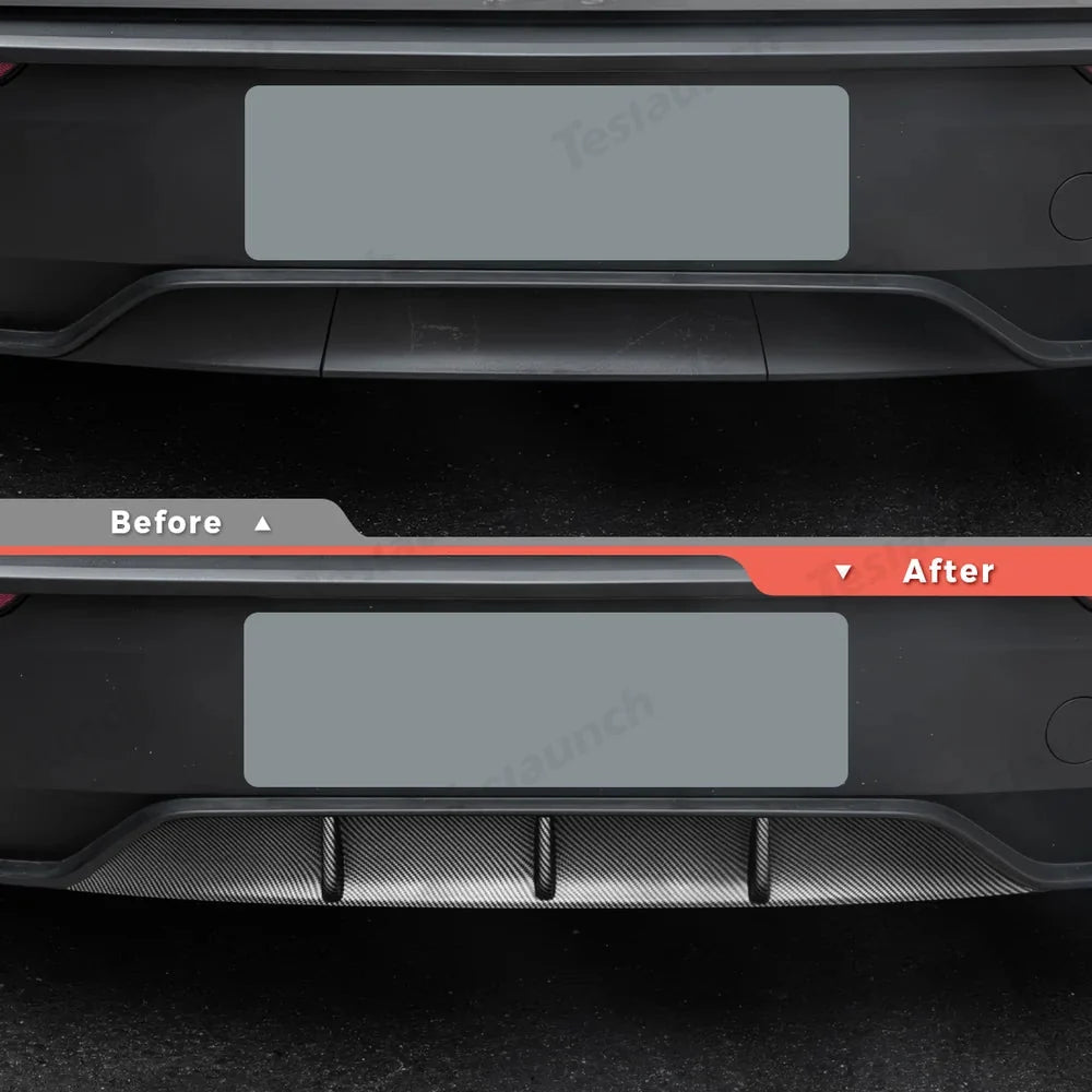 ABS Rear Bumper Lip Spoiler for Tesla Model Y Juniper 2025+