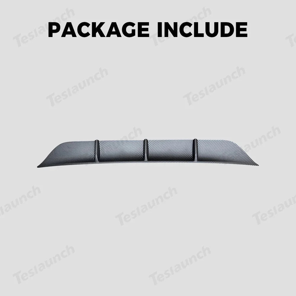 ABS Rear Bumper Lip Spoiler for Tesla Model Y Juniper 2025+