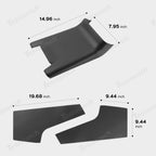 ABS Rear Center Console Protection Cover for Tesla Model Y Juniper 2025+