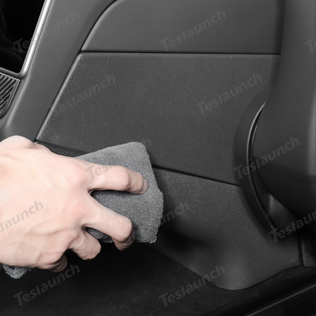 ABS Rear Center Console Protection Cover for Tesla Model Y Juniper 2025+