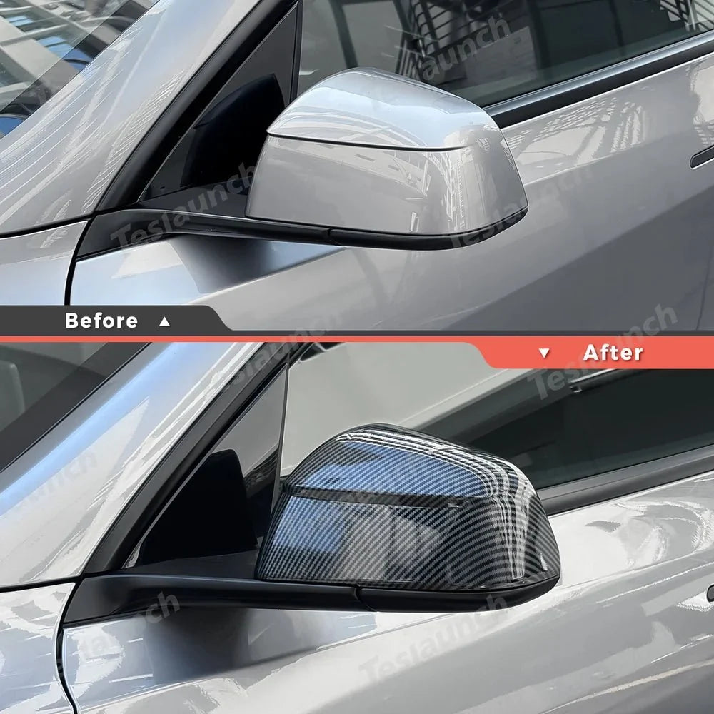 ABS Side Mirror Cover Caps For 2026 New Tesla Model Y Standard