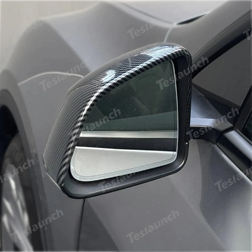 ABS Side Mirror Cover Caps For Tesla Model Y Juniper 2025+