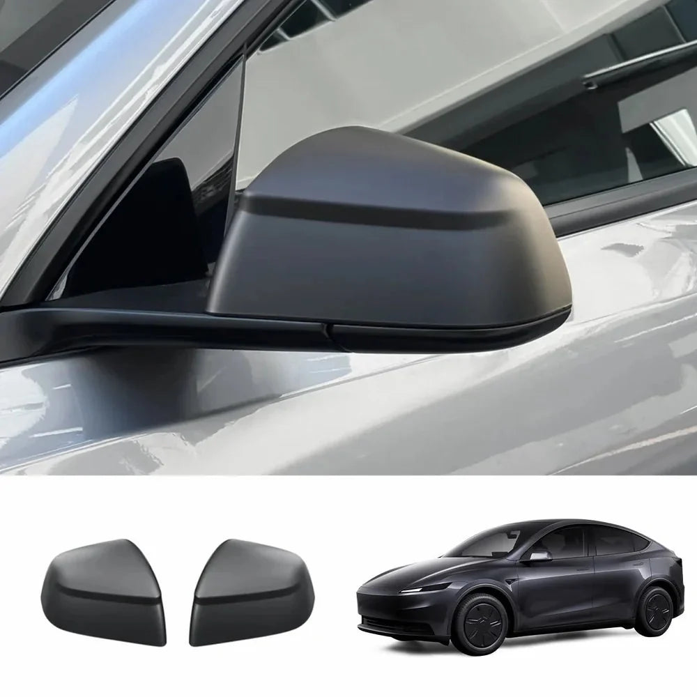 ABS Side Mirror Covers & Door Handle Covers for 2026 New Tesla Model Y Standard