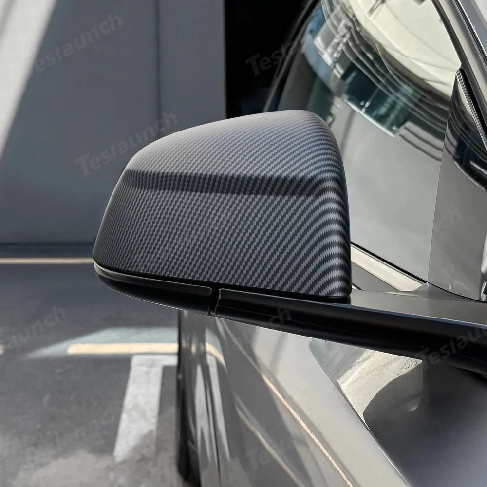 ABS Side Mirror Cover Caps For Tesla Model Y Juniper 2025+