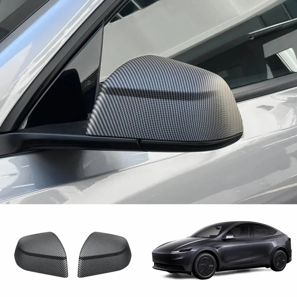 ABS Side Mirror Covers & Door Handle Covers for 2026 New Tesla Model Y Standard