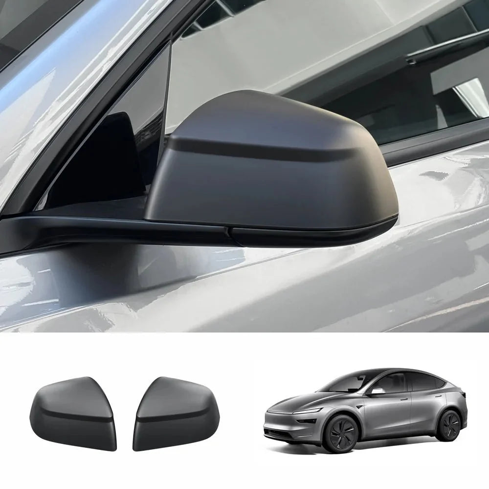 ABS Side Mirror Cover Caps For Tesla Model Y Juniper 2025+
