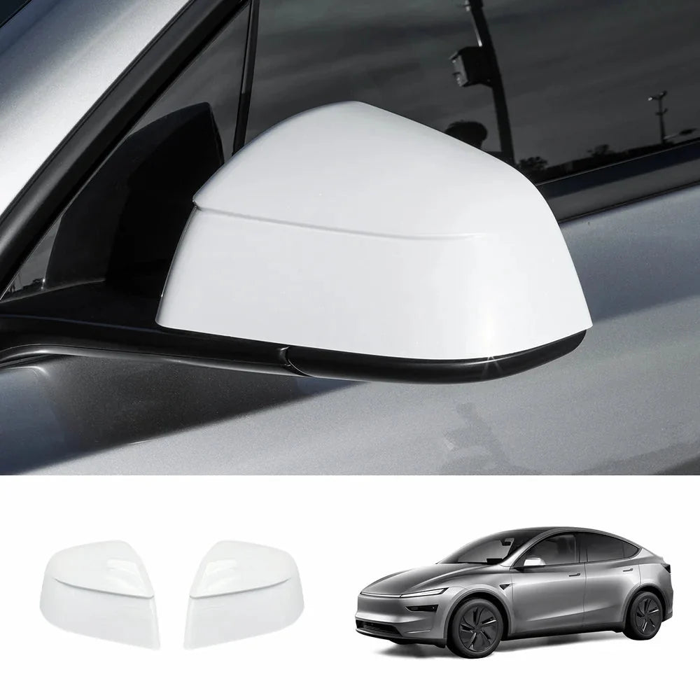 ABS Side Mirror Cover Caps For Tesla Model Y Juniper 2025+