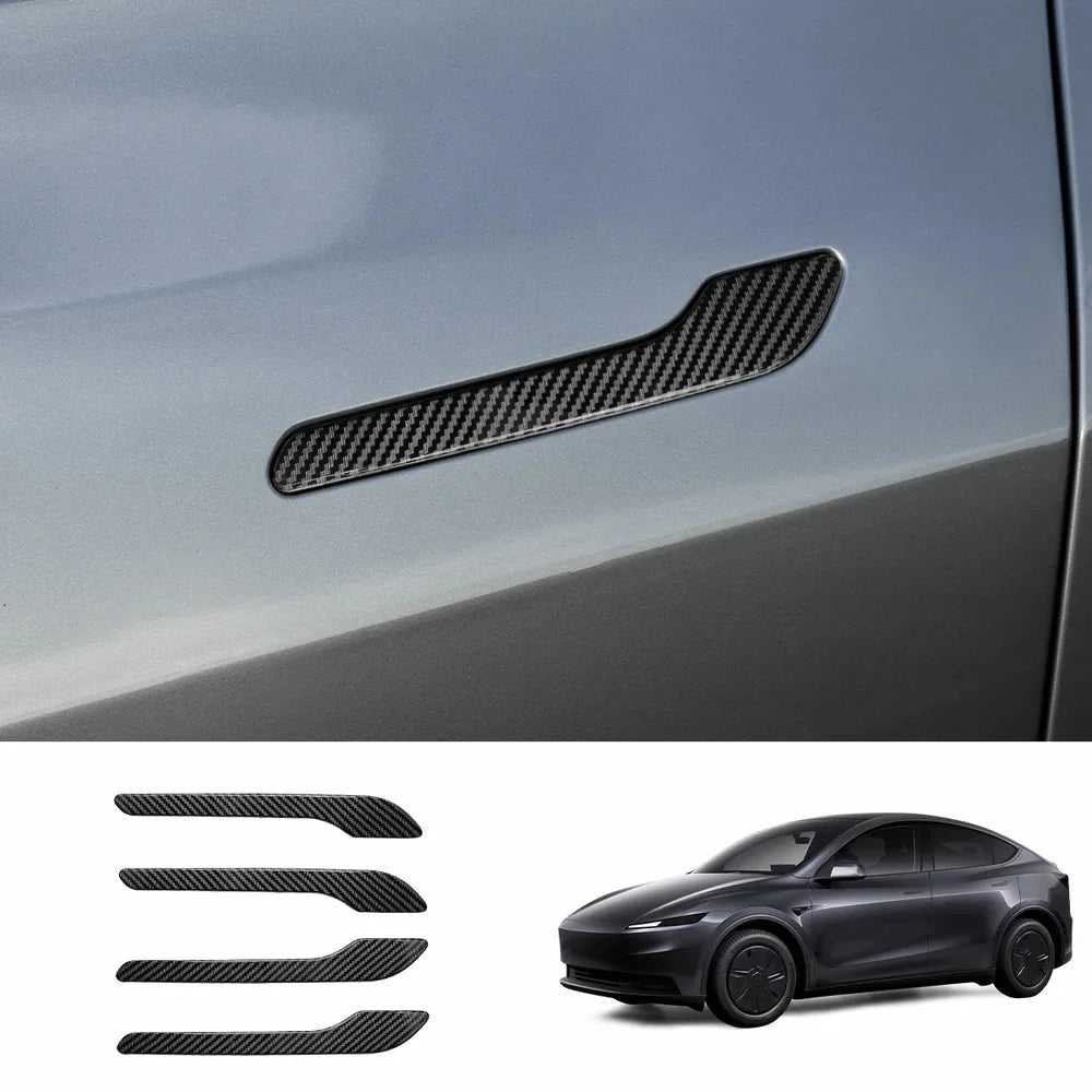 ABS Side Mirror Covers & Door Handle Covers for 2026 New Tesla Model Y Standard