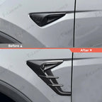 ABS Turn Signal & Camera Covers with Air Blades for 2026 New Tesla Model Y Standard