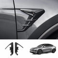 ABS Turn Signal & Camera Covers with Air Blades for Tesla Model Y Juniper 2025+