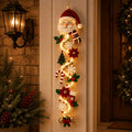 Glowing Christmas Door Hanger