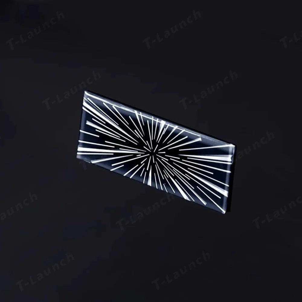 Adhesive Time Tunnel Rear Emblem Badge for Tesla Model Y Juniper 2025+