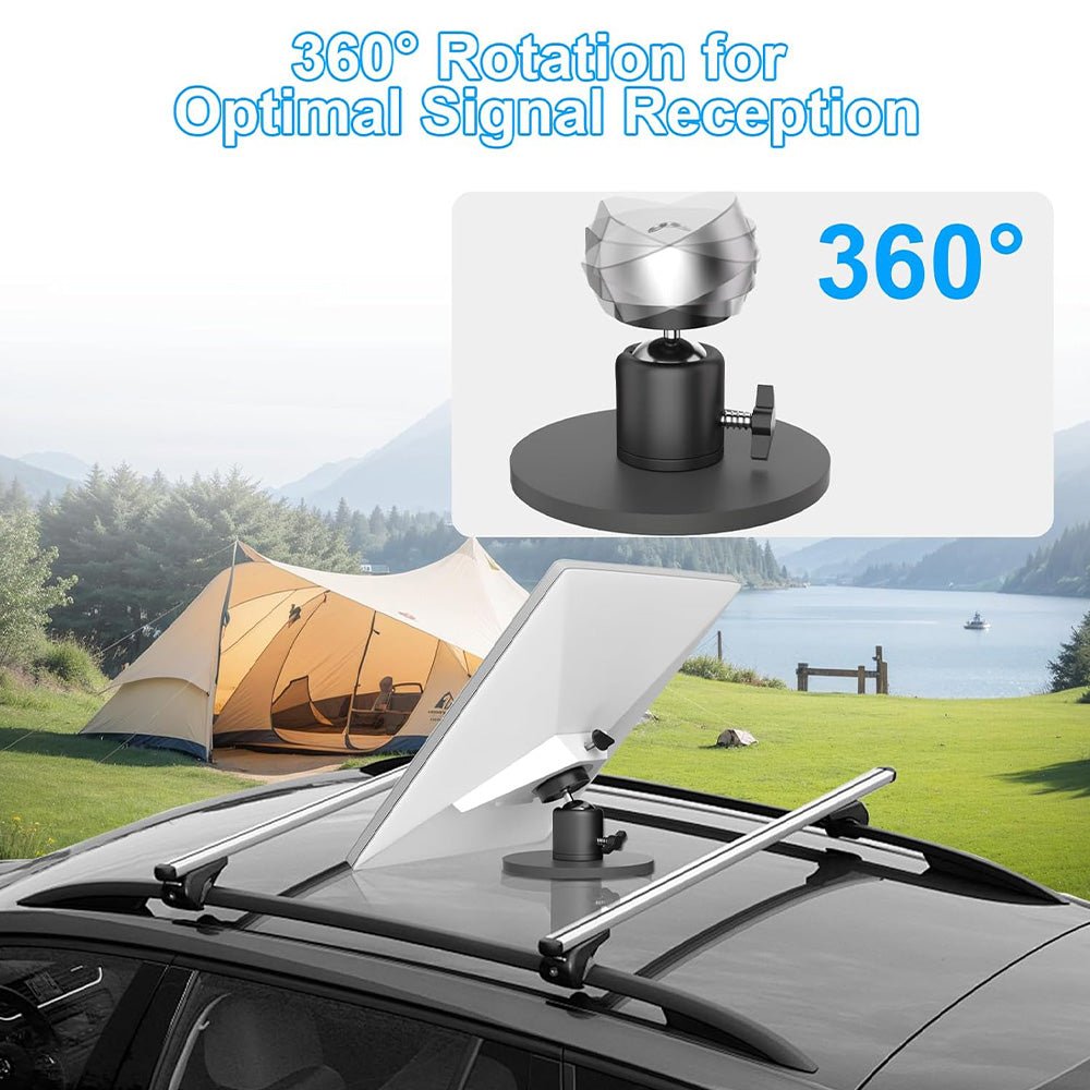 Adjustable Magnetic Car Mount for Starlink Mini
