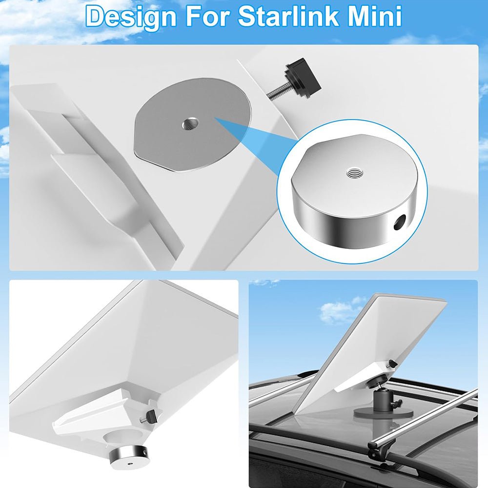 Adjustable Magnetic Car Mount for Starlink Mini