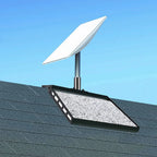 Adjustable Roof Ridge Mount for Starlink Gen 2 Satellite Dish