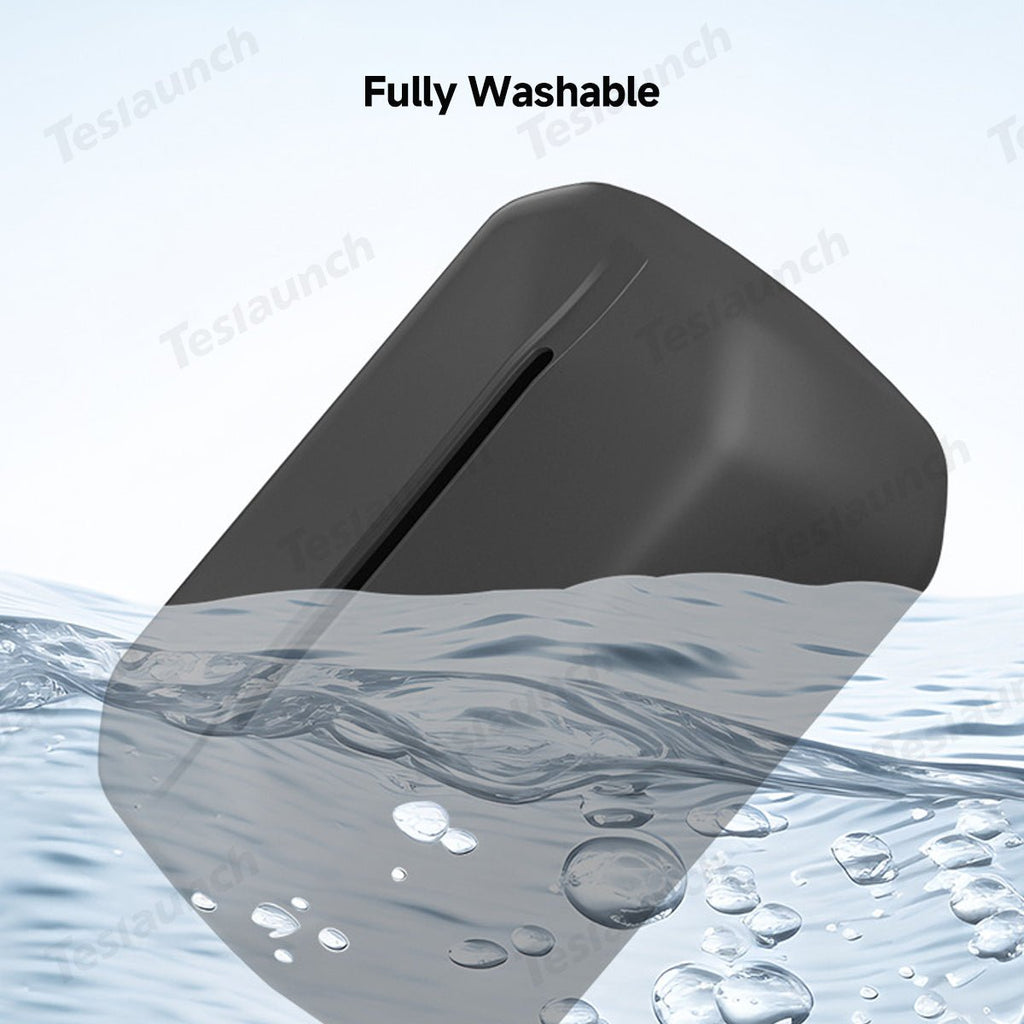 Adjustable Silicone Tissue Box for Tesla Model Y Juniper 2025+