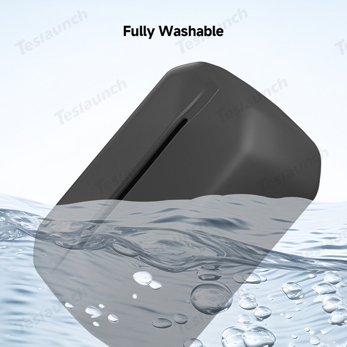 Adjustable Silicone Tissue Box for Tesla Model Y Juniper 2025+