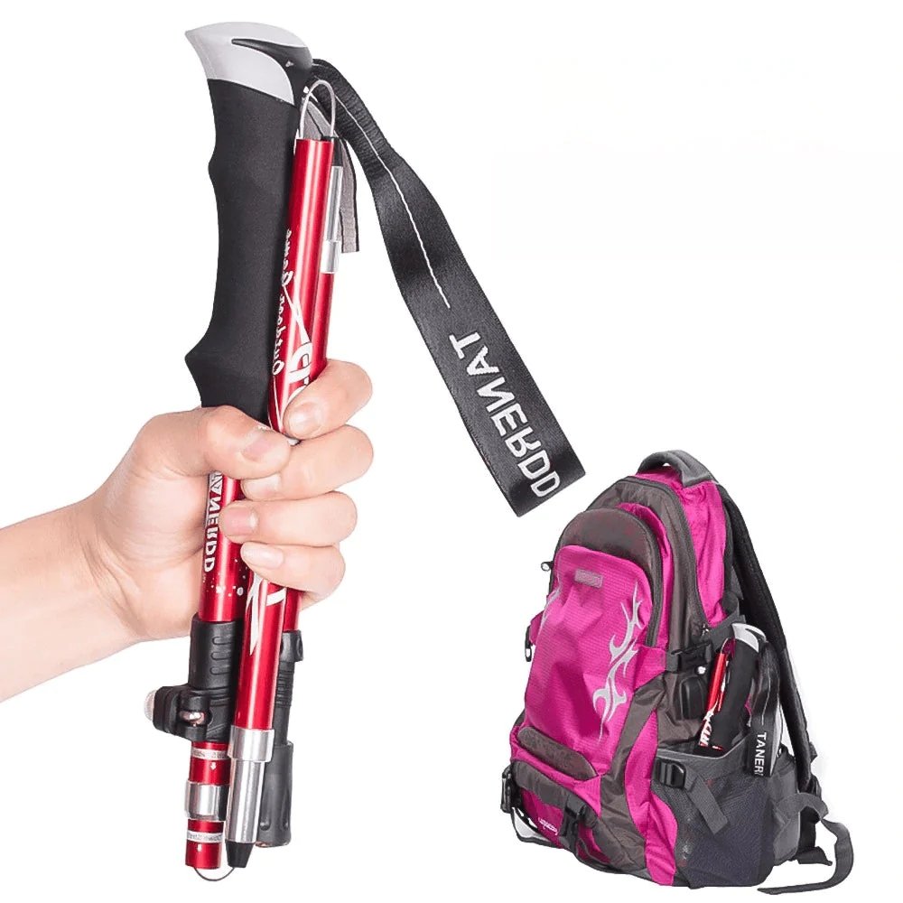 Miroken | Adjustable Trekking Poles - Lightweight & Foldable for Hiking & Walking