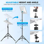 Adjustable Tripod Mount with 1/4″-20 Threaded Bracket for Starlink Mini