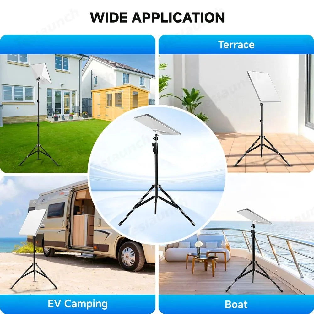 Adjustable Tripod Mount with 1/4″-20 Threaded Bracket for Starlink Mini