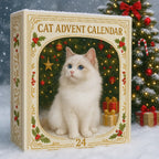 Advent Calendar for Cat Lovers 2026 - 24 Cat Ornaments