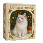Advent Calendar for Cat Lovers 2026 - 24 Cat Ornaments
