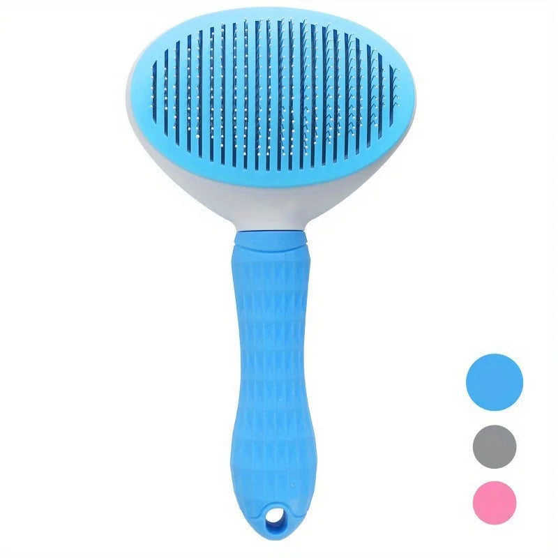 Self-Cleaning Pet Slicker Brush