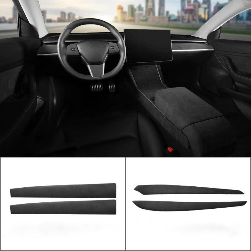 Alcantara Accessories for Tesla