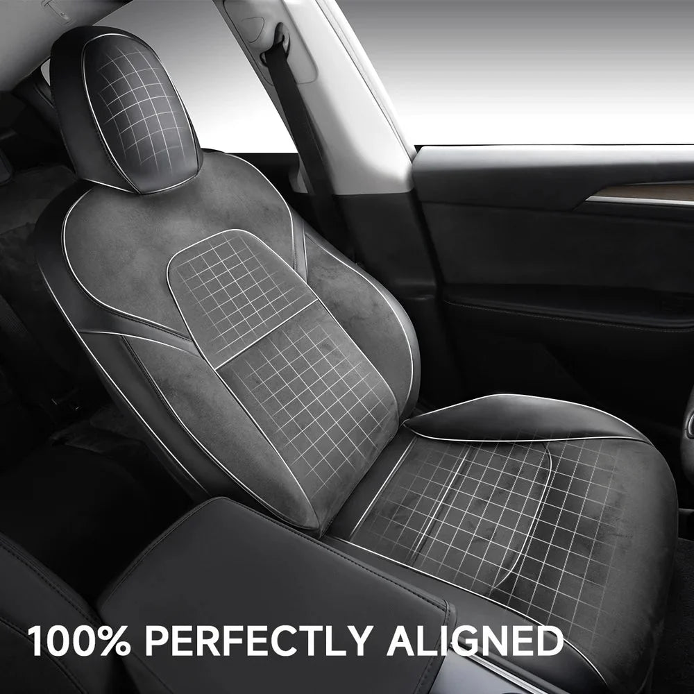 All-Inclusive Seat Cover with Leg Support for Tesla Model Y 2020-2024