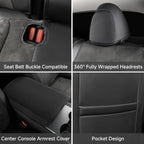 Alcantara All-Inclusive Seat Cover for Tesla Model 3 (2018-2025+) / Model Y (2021-2025+)